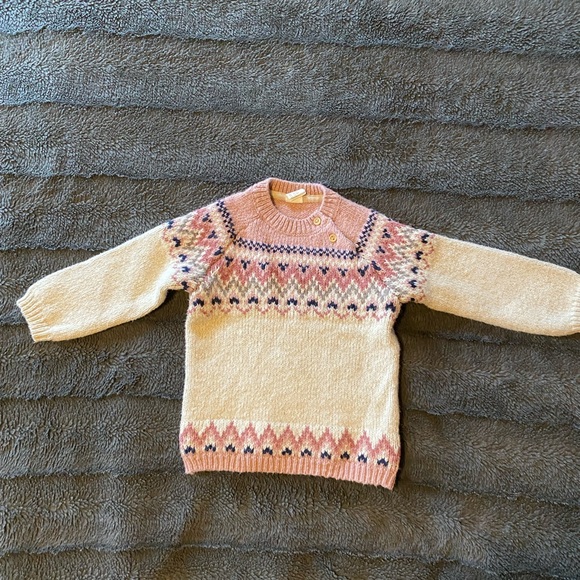 H&M 12-18M Thick Cotton Sweater Super Soft - Picture 1 of 5